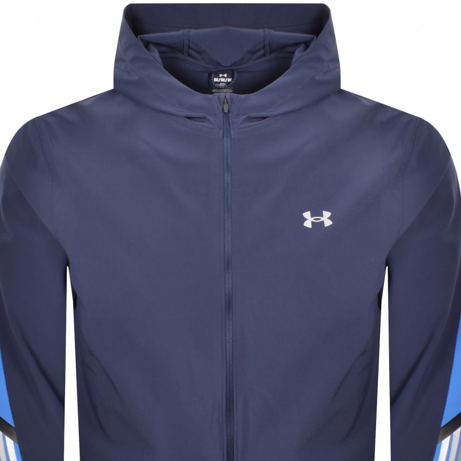 Under Armour ネイビー フード付きジャケット S/M Under Armour Velociti Storm Jacket Navy | Mainline Menswear us